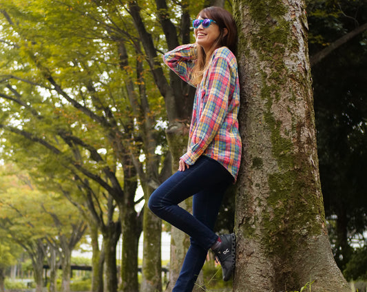 秋のオシャレはgoodrから！フラミンゴ 流秋の私服コーデ
